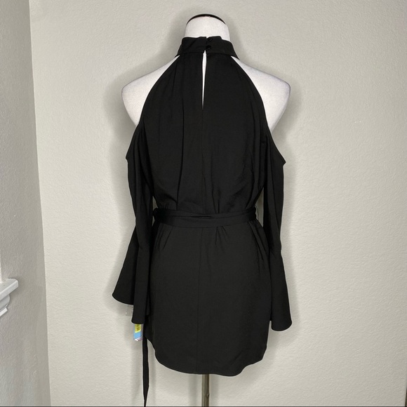 Antonio Melani Asher Long Sleeve Cold Shoulder Blouse Size Medium - Picture 5 of 7